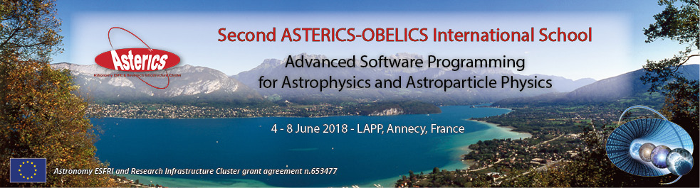 CNRS-LAPP (France) sets the scene for the annual ASTERICS - OBELICS International Summer School 4- 8 June 2018