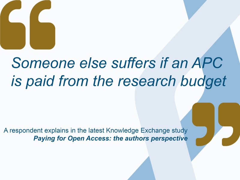 Paying for Open Access: two new Open Access Journal Reports published by Knowledge Exchange