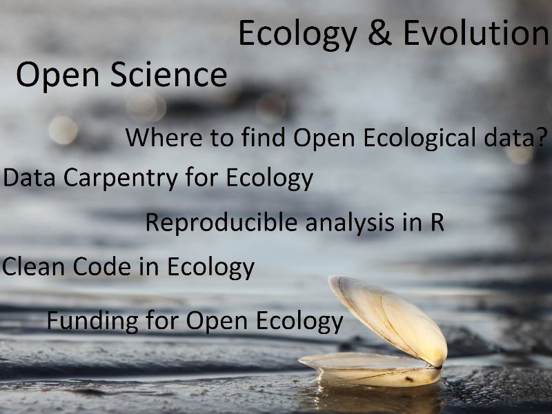 Open Science in Ecological and Evolutionary Research 
